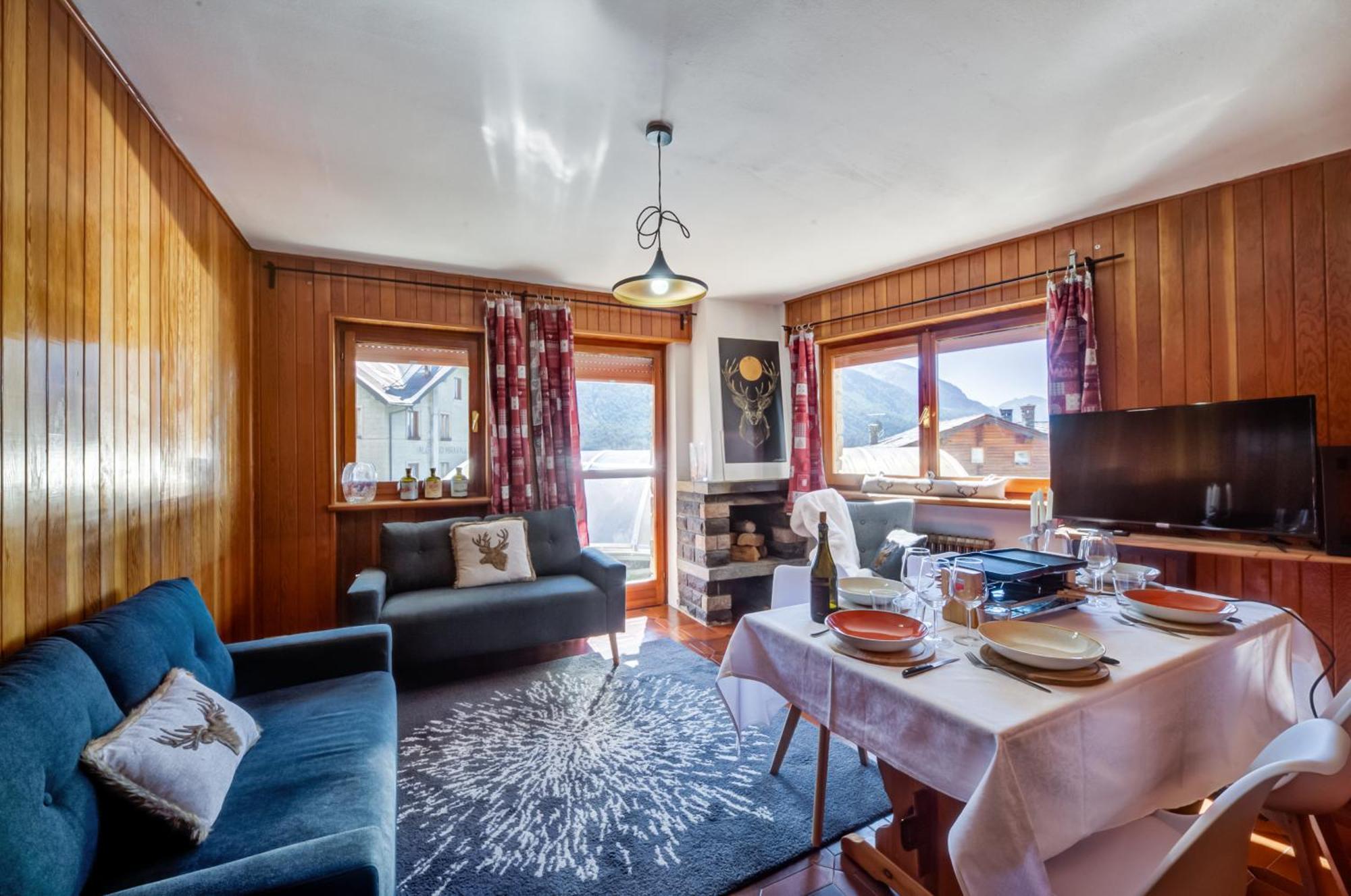 Snowflakes Retreat - Roomy Apartment With A View & Relax Solarium Cir 0133 تشامبولوك المظهر الخارجي الصورة